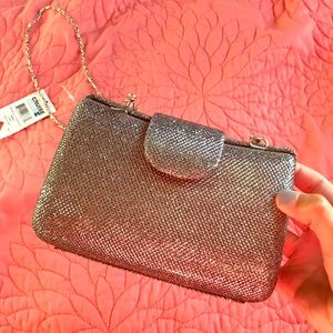Mini metallic evening bag (New With Tags)